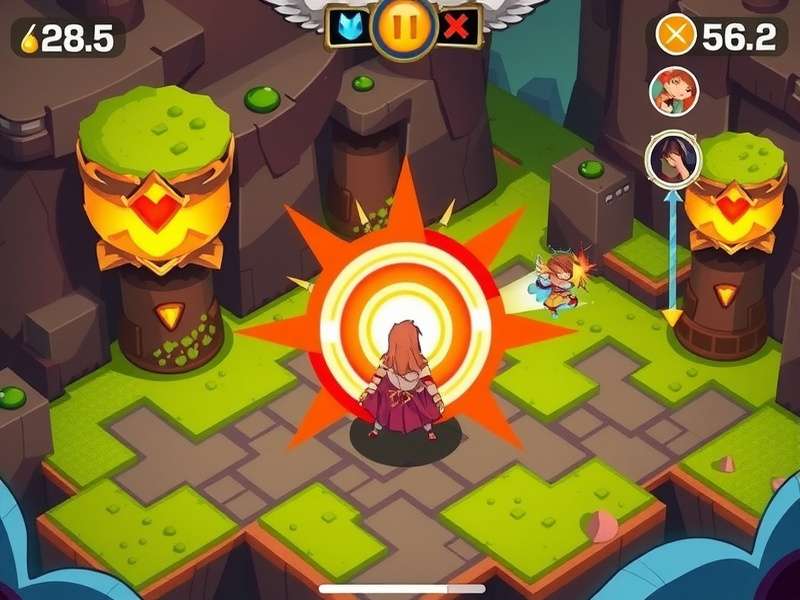 Divine Dash Dominion visual design and character artwork